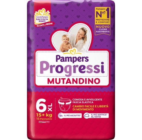 Pampers Progressi Mut Xl 15pz