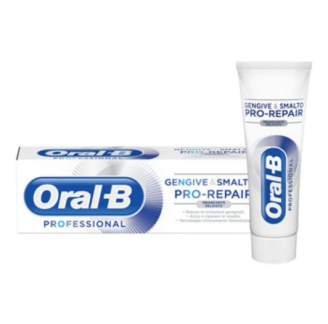 PROCTER & GAMBLE Srl Oral b dentifricio sbiancante delicato pro repair 