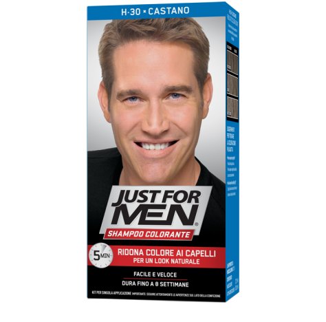 Just For Men Shampoo Colorato H30 Castano 