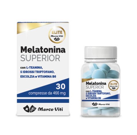 MARCO VITI FARMACEUTICI SpA Melatonina Superior - 30 Compresse 