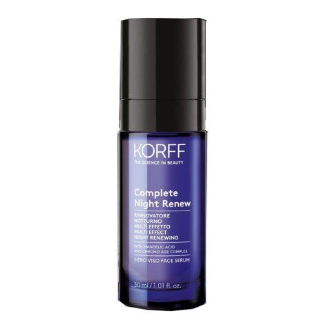 KORFF Srl Rinnovatore Notturno Multi Effetto Siero Night Renew 30Ml