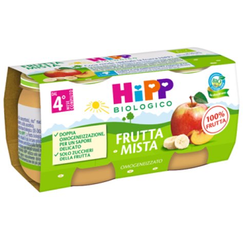 HIPP ITALIA Srl Hipp Bio Omogenizzato frutta mista Williams 2x80g