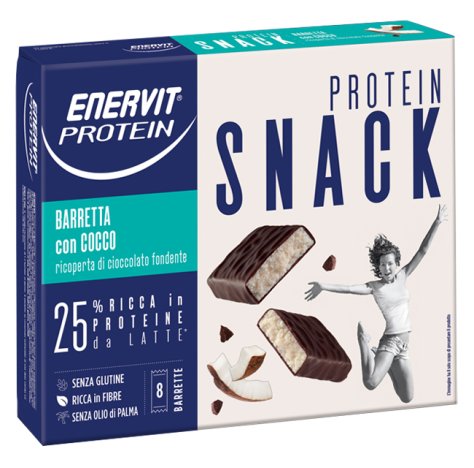 ENERVIT Spa Enervit Protein Snack cocco 8 barrette