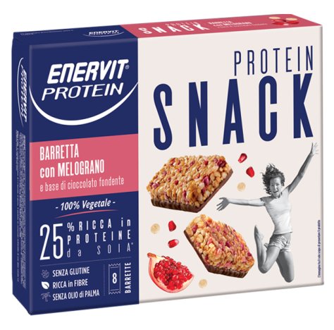 ENERVIT Spa Enervit protein snack melograno 8 barrette