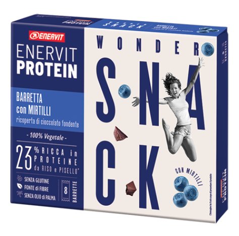 ENERVIT Spa Enervit Protein Snack mirtillo 8 barrette