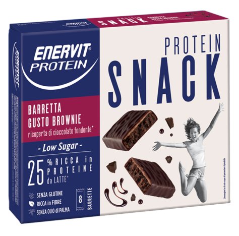ENERVIT Spa Enervit Protein Snack Brow 8 barrette