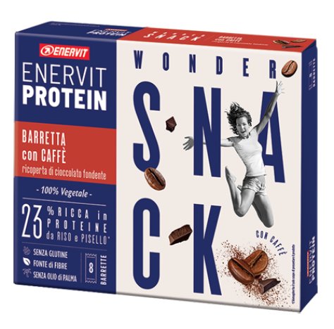 ENERVIT Spa Enervit Protein Snack caffè 8 barrette