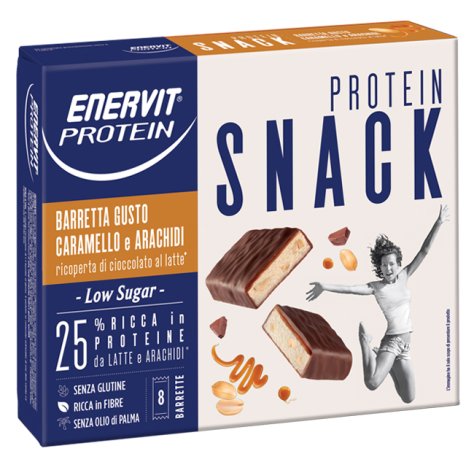 ENERVIT Spa Enervit Protein Snack caramello 8 barrette