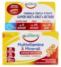 EQUILIBRA Srl Multivitamine & minerali 30 compresse