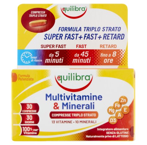 EQUILIBRA Srl Multivitamine & minerali 30 compresse