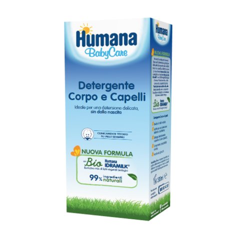 HUMANA ITALIA Spa Humana babycare detergente corpo e capelli 300ml