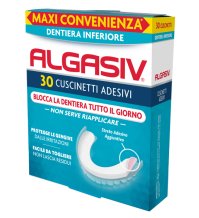 COMBE ITALIA Srl Algasiv Adesivo Per Protesi Dentaria Inferiore 30 Pezzi