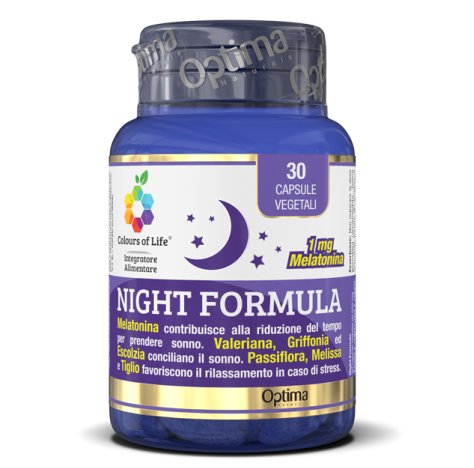 OPTIMA NATURALS Srl Night formula 30 capsule