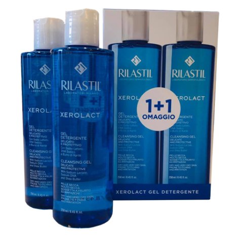 ISTITUTO GANASSINI Spa Rilastil Xerolact gel detergente 1+1