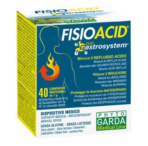 FISIOACID 40CPR MASTICABILI