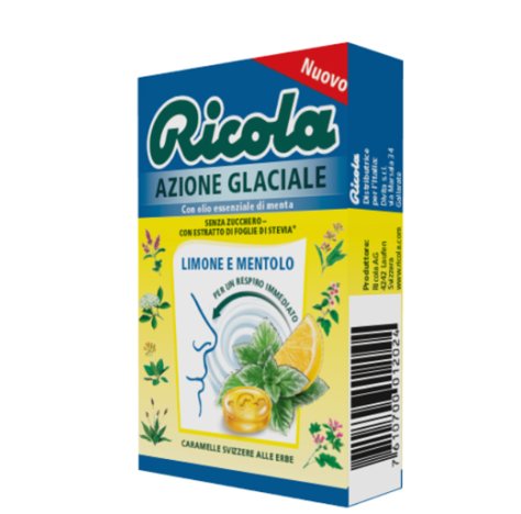 DIVITA Srl Ricola Azione Glaciale Limone/mentolo 50g