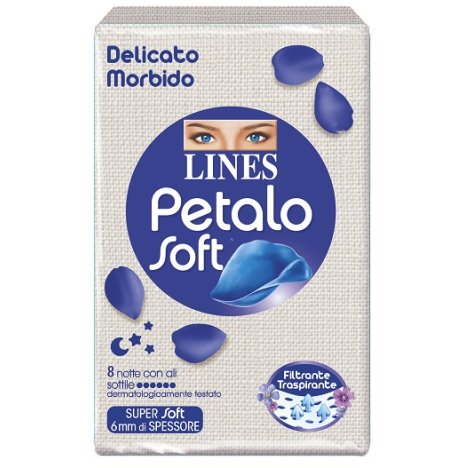 Lines Petalo Soft Notte 8pz Con Ali