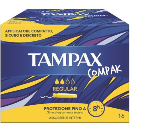 TAMPAX COMPAK REGULAR 16PZ 9001