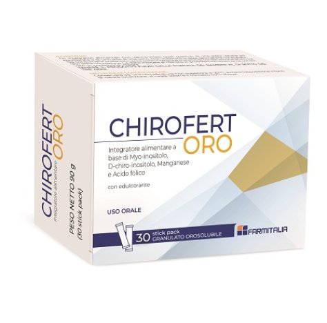 FARMITALIA Srl - SOC. UNIPERS. Chirofert Oro 30 Stick Pack Orosolubili