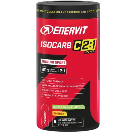 ENERVIT SPORT ISOCARB 2:1 - BEVANDA ISTANTANEA GUSTO LIMONE 650 GR