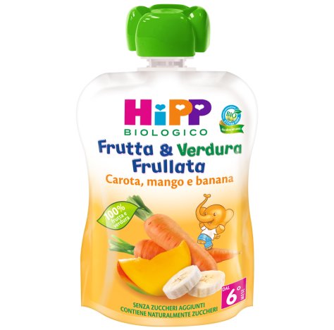 Hipp Bio Frut&ver Car/ma/ba90g