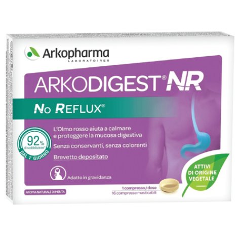 ARKOFARM SRL ARKODIGEST NOREFLUX 16 Compresse Masticabili 