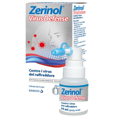 SANOFI Srl Zerinol virus defence spray orale raffreddore 20 ml