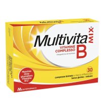 MONTEFARMACO OTC Spa Multivitamix vitamina b mix 30 compresse bistrato