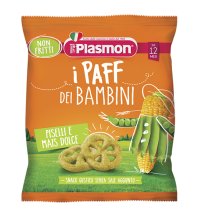 PLASMON (HEINZ ITALIA SpA) Plasmon dry snack paff piselli e mais