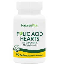FOLIC ACID HEARTS+B6 B12 90TAV