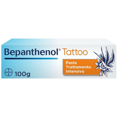 BAYER Spa Bepanthenol Tattoo Pasta Trattamento Intensivo 100g