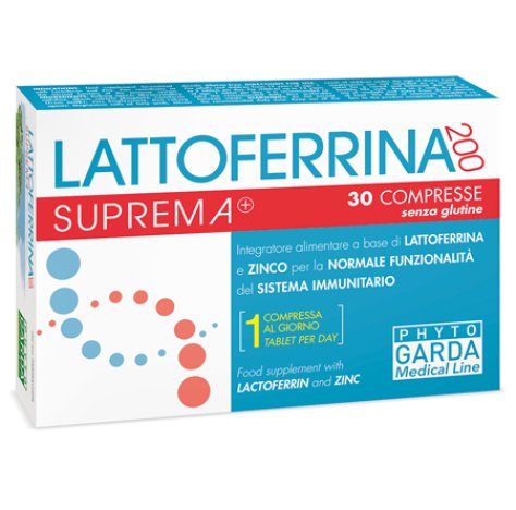 LATTOFERRINA + 200 30CPR SUPRE