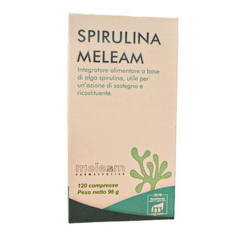 SPIRULINA MELEAM 120CPR