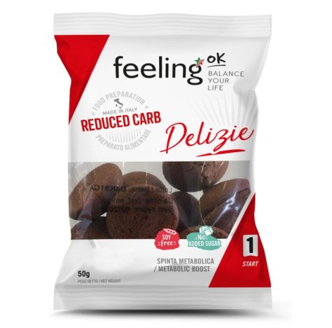 LOGISTICA FOOD Srl FEELING OK DELIZIA CACAO START 50 G