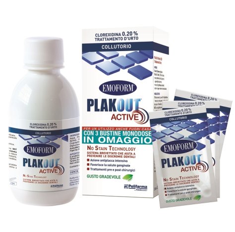 POLIFARMA BENESSERE Srl Emoform plakout active 3 bustine