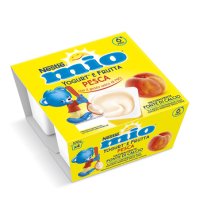 NESTLE' ITALIANA Spa Mio yogurt e frutta gusto pesca 4x100g