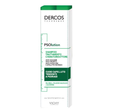 VICHY (L Oreal Italia SpA) Dercos Shampoo Psolution trattamento cheratoriduttore 200ml