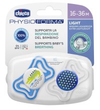 CHICCO (ARTSANA SPA) CHICCO SUCCHIETTO LIGHT BOY SILICONE 16-36 MESI 2 PEZZI 