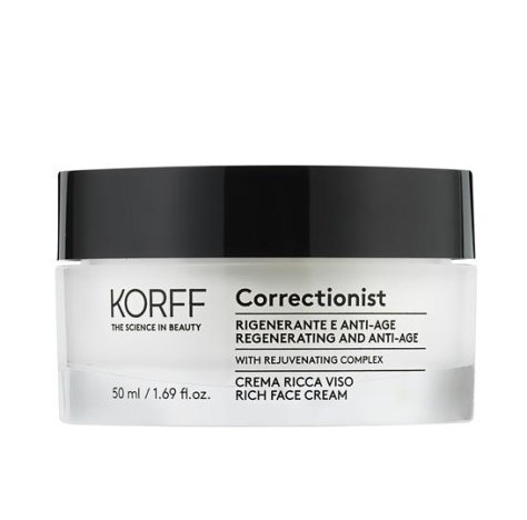 KORFF Srl(DIV. IST. GANASSINI) KORFF CORRECT CREMA RICCA ANTIRUGHE RIGENERANTE 50 ML