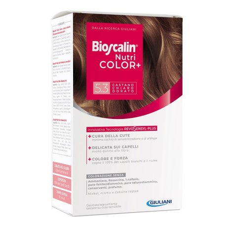 GIULIANI Spa Bioscalin nutricolor tinta capelli +5,3 castano chiaro dorato__+ 1 COUPON__