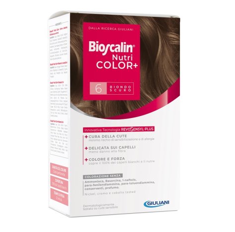 Bioscalin nutricolor tinta capelli +6 biondo scuro