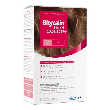 GIULIANI Spa Bioscalin nutricolor tinta capelli +7 biondo 