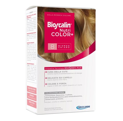  Bioscalin nutricolor tinta capelli +8 biondo chiaro