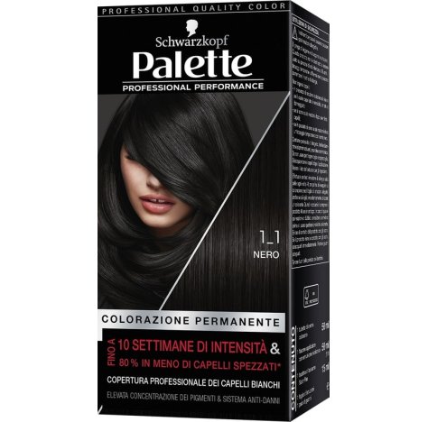 Schwarzkopf PALETTE 1-1 NERO COLORAZIONE PROFESSIONALE PERMANENTE