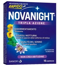 OPELLA HEALTHCARE ITALY Srl Novanight 16 compresse rilascio rapido new