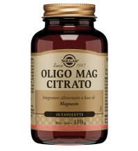 OLIGO MAG CITRATO 60TAV SOLGAR