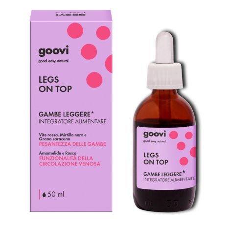 THE GOOD VIBES COMPANY Srl Goovi legs on top gambe leggere 50ml