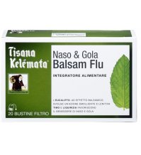 KELEMATA Srl tisana naso e gola balsam flu 20 bustine