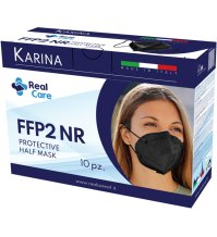 MASCHERINA FFP2 NERA KARINA 10PZ