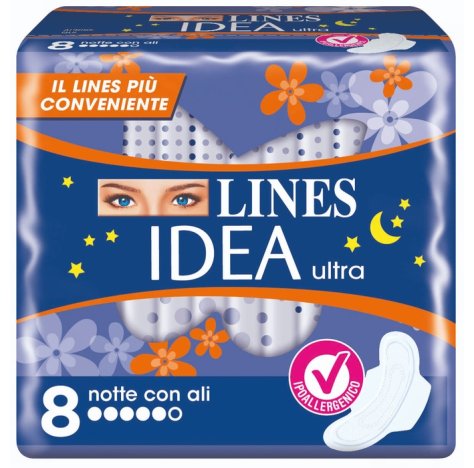 Lines Idea Ultra Notte Ali 8pz